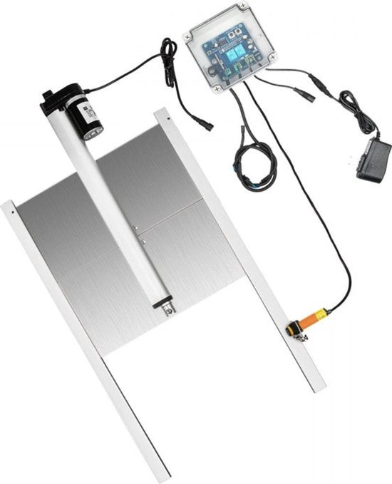 Porta automatica per polli - 220V - 66W Kit Deuropener con sensore infrarosso
