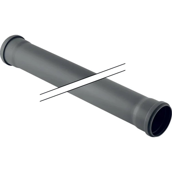 TUBO GEBERIT PP-HTS A 2 BICCHIERI DM 40 - 100 cm - 10 pezzi - GEBERIT