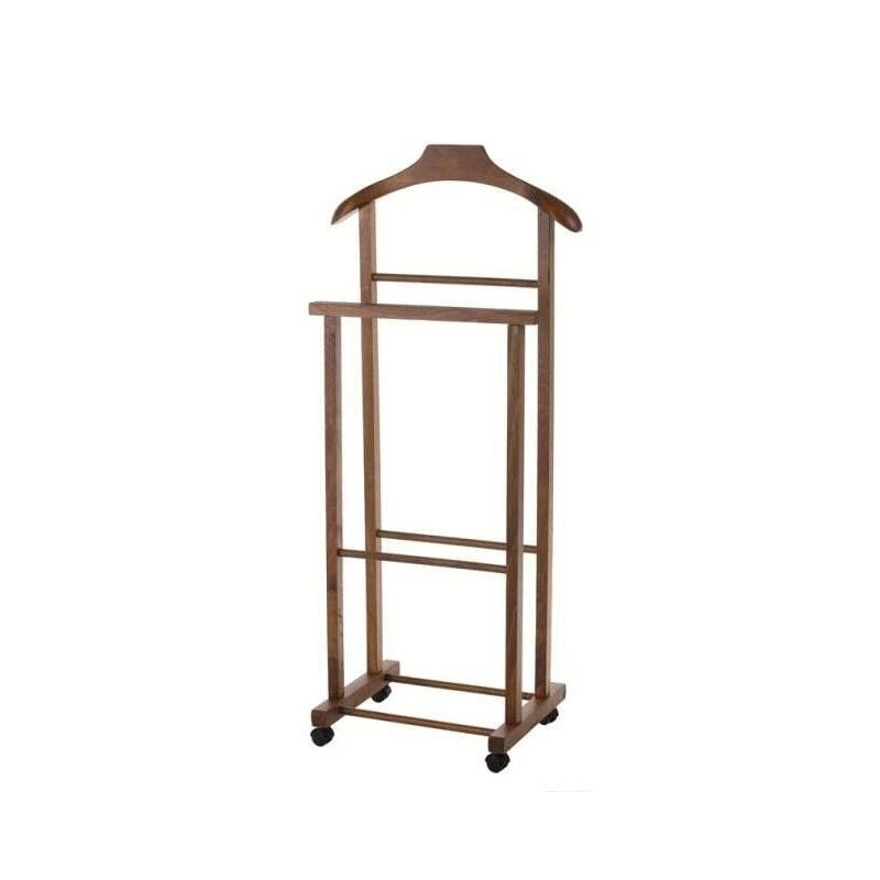 MAURY'S DOPPIO INDOSSATORE DA CAMERA COLORE NOCE LEGNO DI FAGGIO 43 X 33 X H105 CM