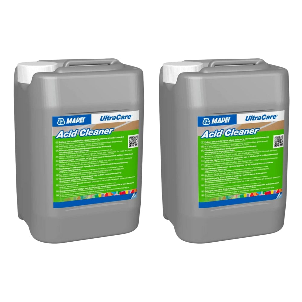 Acid cleaner pulitore concentrato acido per residui cementizi 5 litri *** pezzi 2 pz, confezione 1