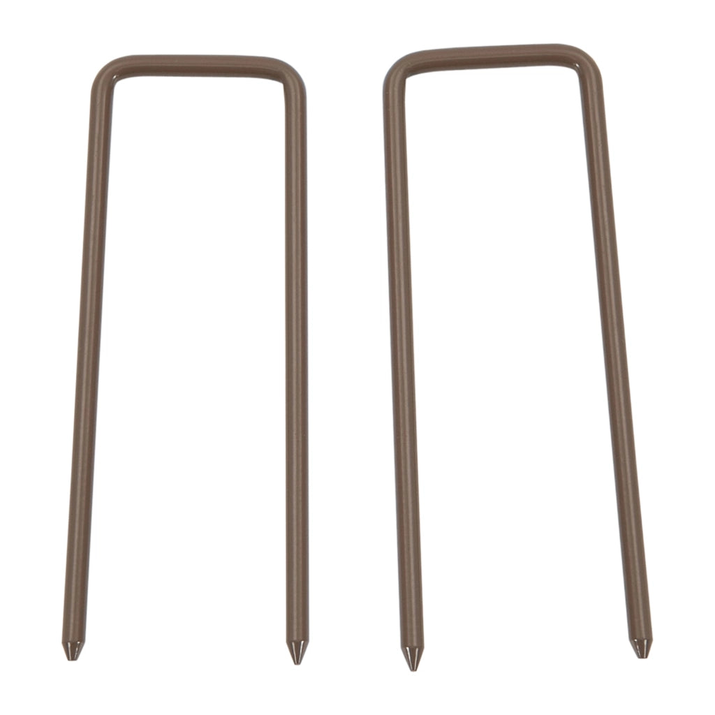 Cancello/barriera estensibile a forbice, 35-300 cm, ideale per giardini, in alluminio, marrone, H103,5 cm