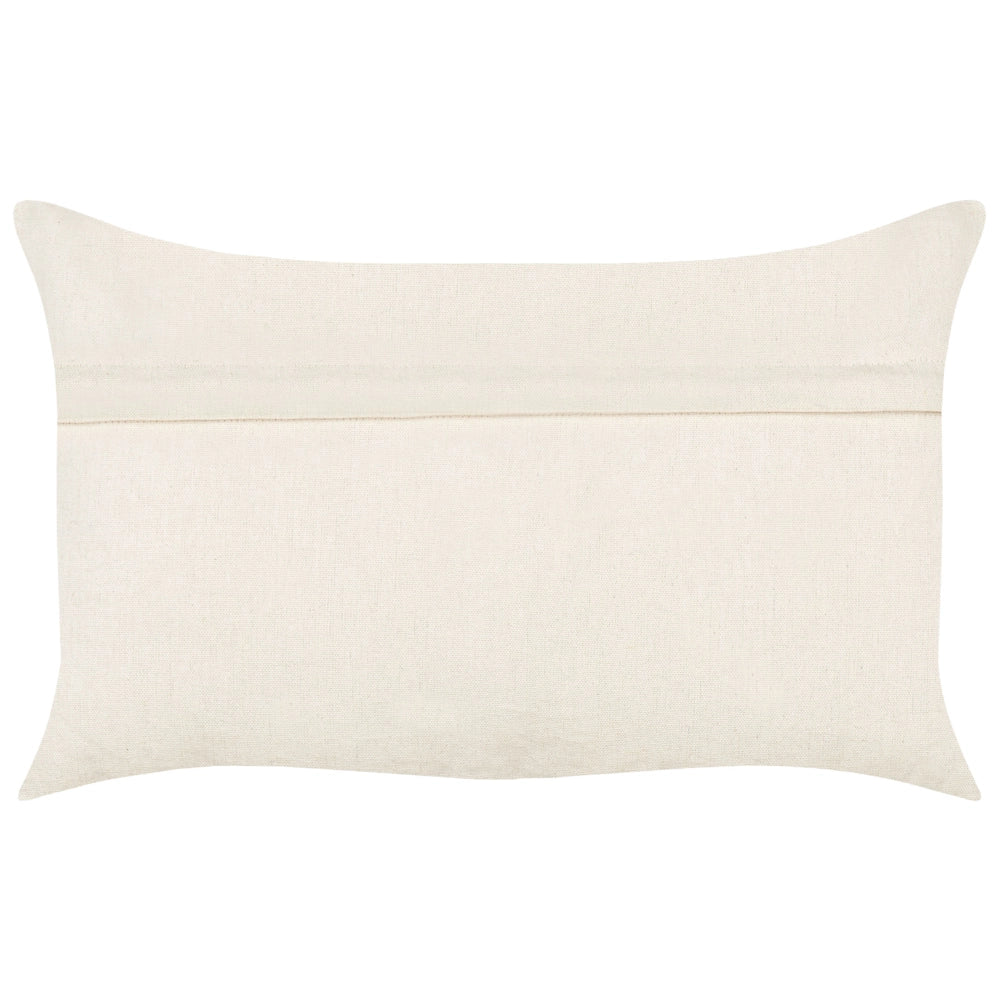 2 cuscini decorativi in cotone giallo 30 x 50 cm con testo bianco