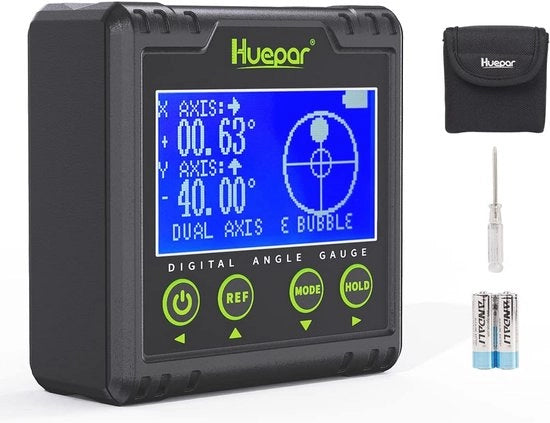 Grado a Digitale con Funzione di Misurazione della Nivele e Inclinometro LCD – Alta Precisione e Portatile