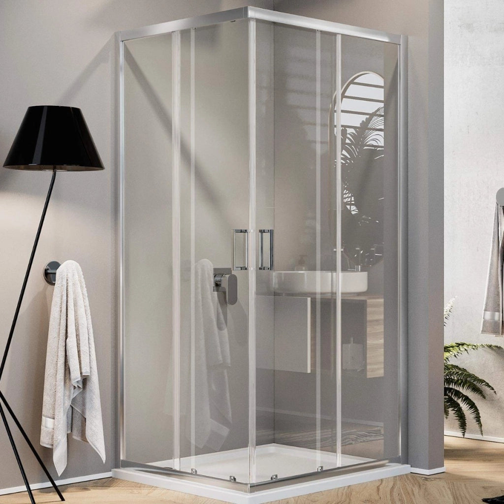 Box Doccia Quadrato 70x70 H198 Trasparente 6mm mod. Ready