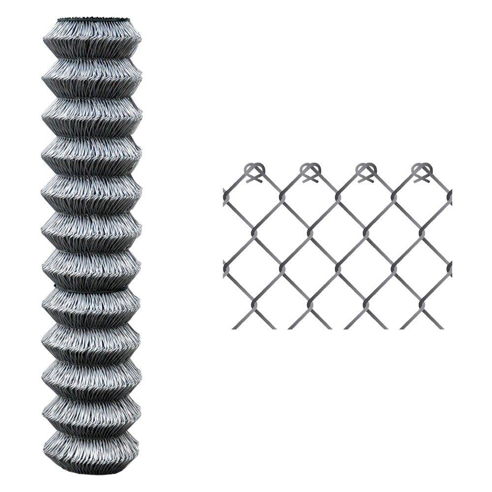 Rete griglia zincata 150x50 cm, rotolo 25 m