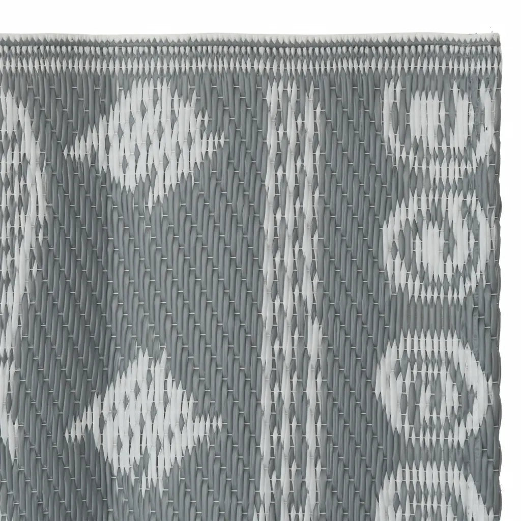 Tappeto da Esterni ARAKIL Grigio 80x250 cm in PP 316969