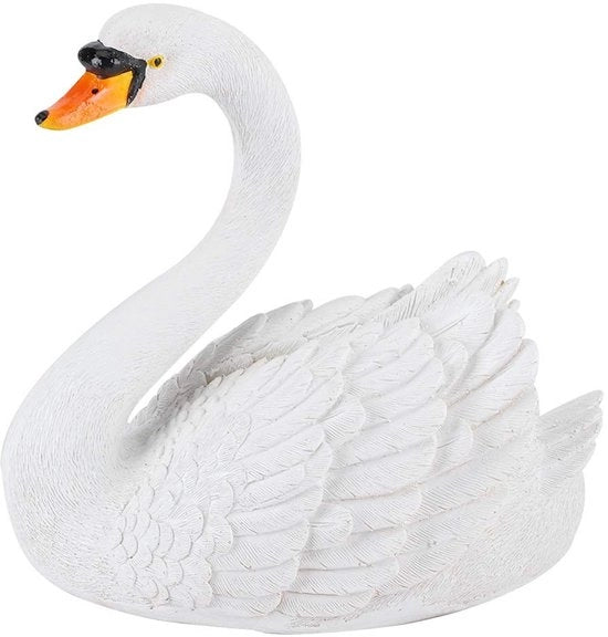 Decorazione di giardino in cera per esterni, figurina di uccello, alta qualità, hars, 12 cm, 10 cm, 6 cm, 0,5 kg, 100% cera, colore naturale.