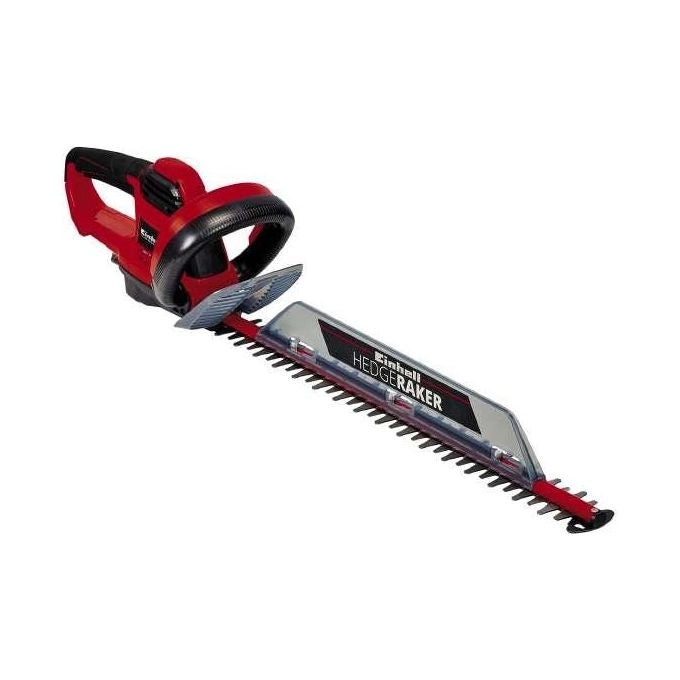 Einhell 3403320 GC-EH 6055-1 Tagliasiepi Elettrico 600 W Lama 61 cm Doppio Interruttore di Sicurezza colore Nero Rosso