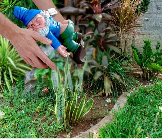 Decorazione Artistica per Giardino - 1 pezzo - Resina - Progetto Divertente