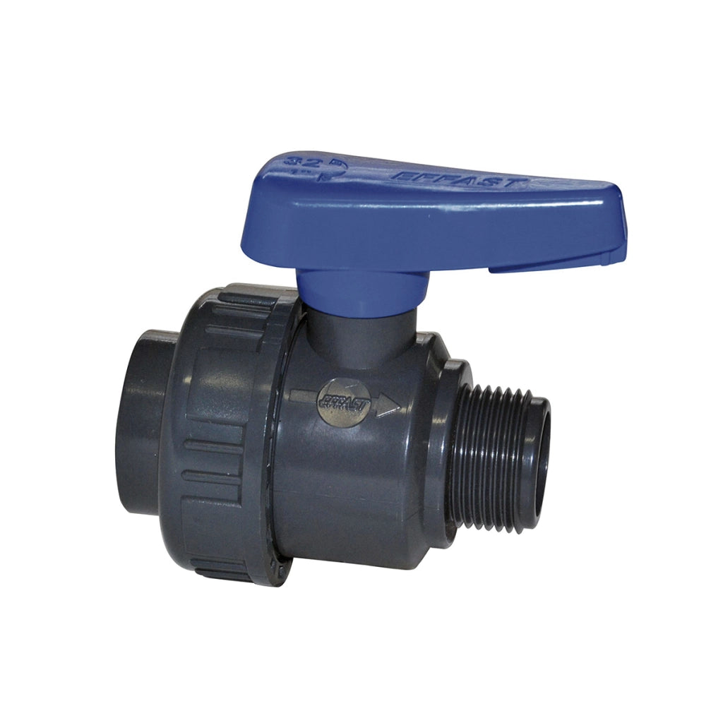 VALVOLA A SFERA MONOGHIERA IN PVC CON FIL. MF- 3/4- IRRIT- pezzi 1