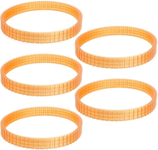 Macchina a vanga elettrica cinghie di trasmissione - 5 pezzi - sostitutive - poliuretano - compatibile con modello 1900B - larghezza 9,6 mm