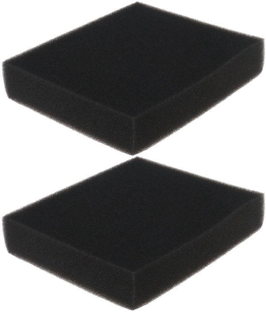 Filtro dell'aria 2 pezzi - Filtro dell'aria in spugna - Compatibile con Mountfield RV40/RV150/SV40/SV150/V35 - Dimensioni 13x11x2,3 cm - Numero di articolo 118550011/0 1111-9152-01 - Filtro dell'aria in spugna