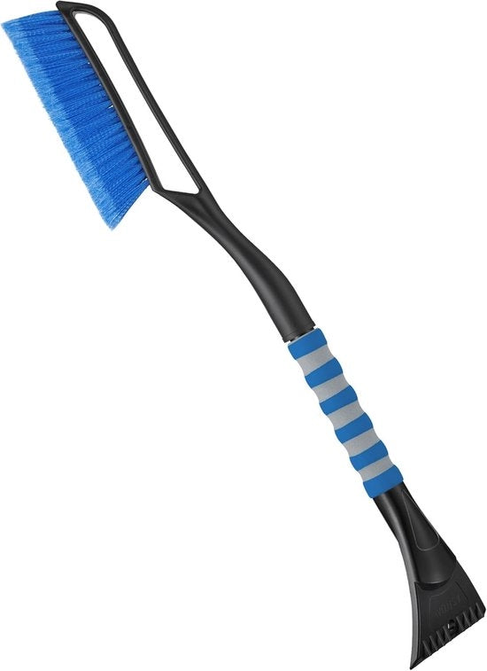 Sneeuwborstel e Ijskrabber per Auto, Camion e SUV, 27 Pollici, ABS Robusto, Borstello PVC Blu
