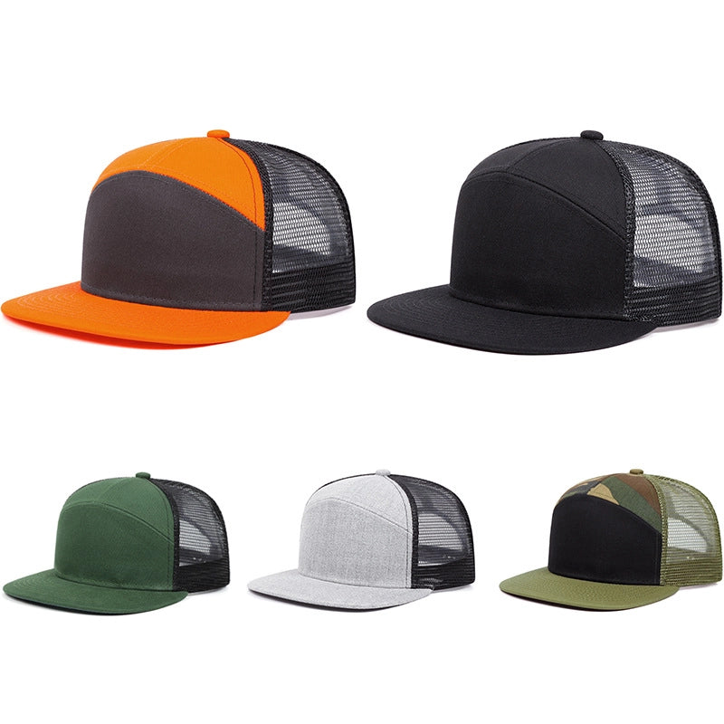 Cappellino da baseball regolabile, ideale per sport all'aria aperta, colore arancione.
