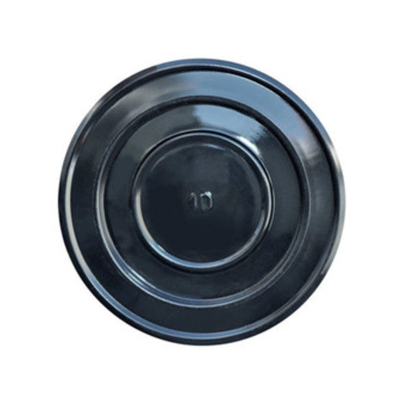 ROSONE P/TUBO DI STUFA D  8 CM NERO  1 PZ