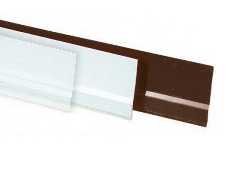 PARAFREDDO FLESSIBILE IN PVC CON FELTRO cm. 100 - Bianco 50.00 pz