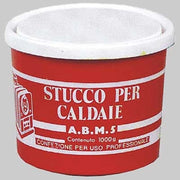 STUCCO PER CALDAIE NERO  Barattolo gr 900     MADE IN ITALY