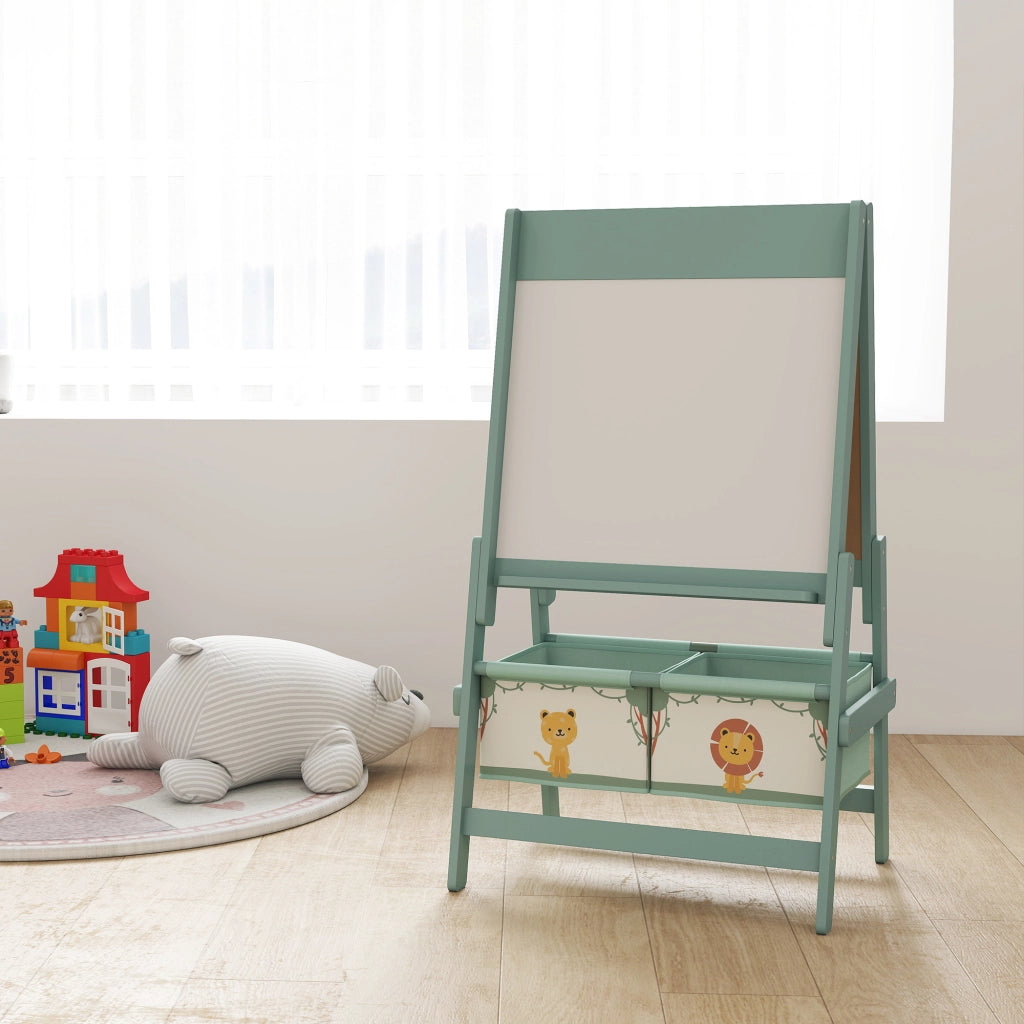 Tavolo da Disegno 3 in 1 per Bambini ¨C Minimal ¨C Verde