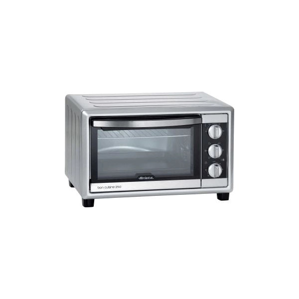 Ariete 984 forno elettrico ventilato 25 litri - bon cuisine 250 - doppio vetro - temperatura max 230° - 1500 watt - 6 posizioni cottura - timer 60’ - ARI984