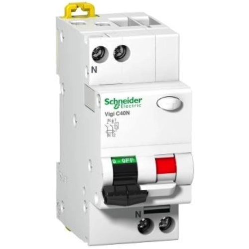 INTERRUTTORE MAGNETOTERMICO DIFF. C40N VIGI 1P+N C 20A 30MA TIPO AC