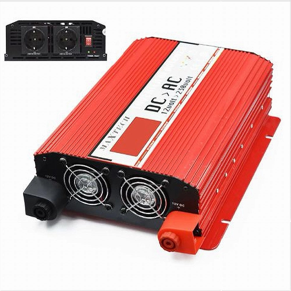Trade Shop - Inverter 5000 Watt Di Potenza Da 12v A 230v Convertitore Camper Auto Hb5000-12v -