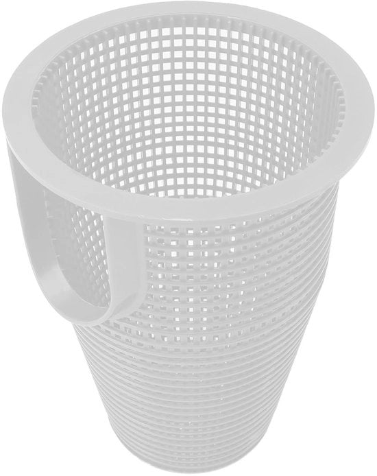 Pompmand compatto per piscine - Per Poolzilla H05 - Con guanto in gomma duratura - Mandrino per filtro - Ideale per la manutenzione delle piscine - Bianco