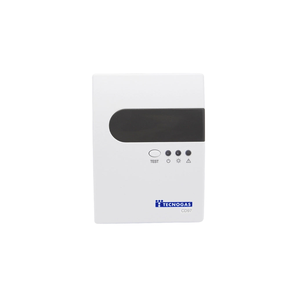 RILEVATORE A PARETE CD97 PER MONOSSIDO DI CARBONIO CO+GPL 00000554061 tecnogas