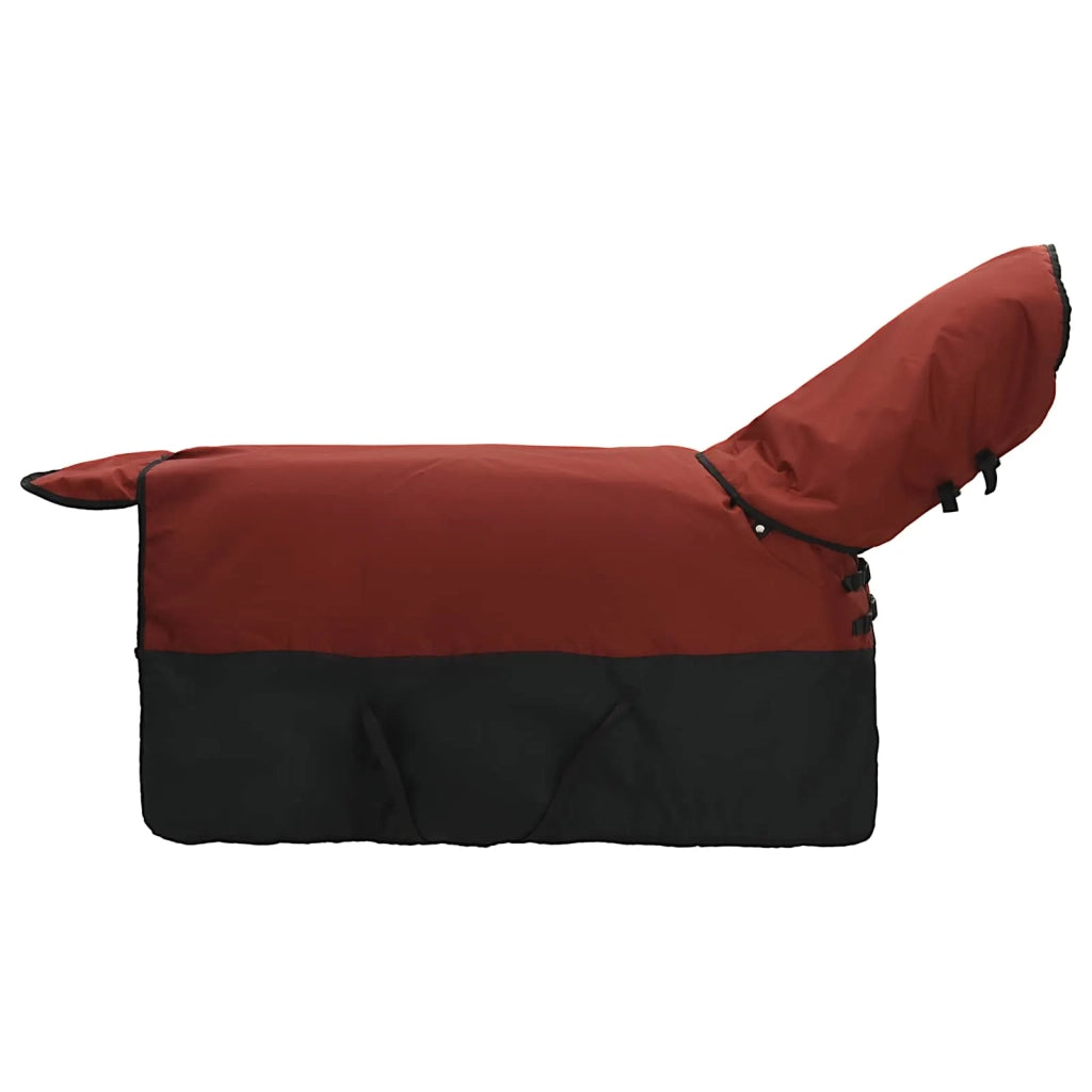 Coperta per Cavalli Verde Scuro e Nero 75 cm Poliestere CFW3471195