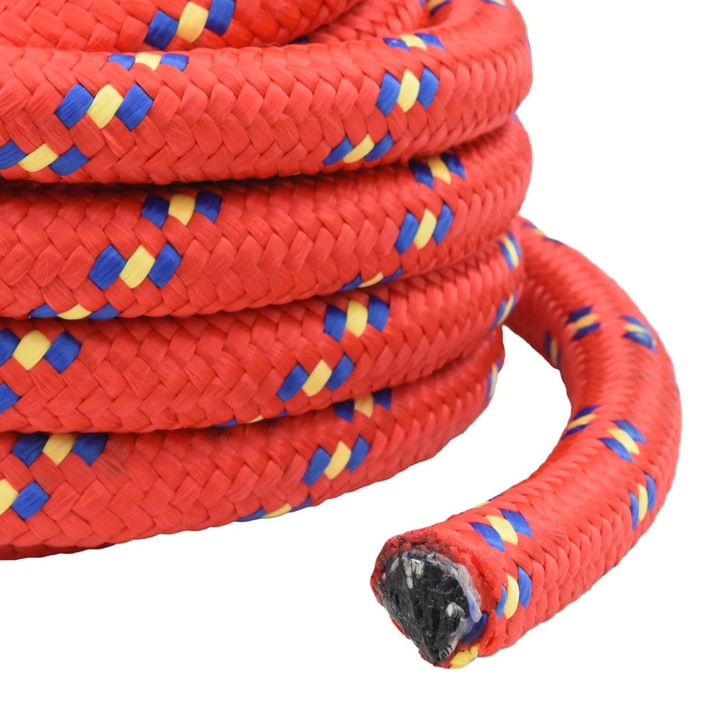Corda | Fune da Barca 25 m 3 Rosso PP