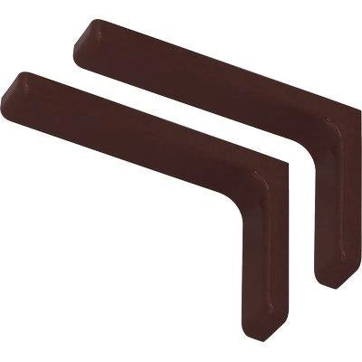 REGGIMENSOLA RICOPERTA LEONARDO BOLIS - ACCIAIO/PLASTICA MARRONE MM 240X144 CF=PZ 2- 5 confezioni