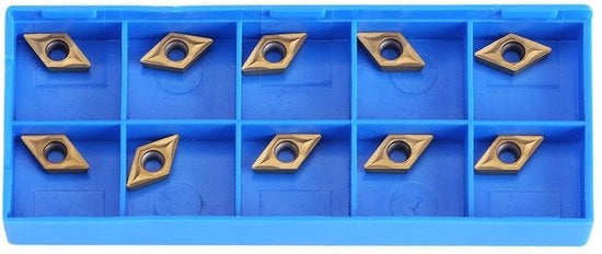 Pannelli di scambio 10 pezzi - Inserti in acciaio duro - Supporto per banco di lavoro - Materiale duraturo - Conservazione sicura - Alta resistenza - Inserti taglienti