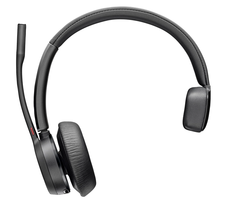 HP Poly Cuffie Poly Voyager 4310 USB-C + dongle BT700