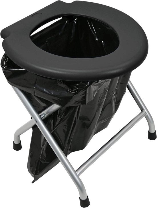 Water Closet con Struttura in Metallo e Cassetto in Vetro - Acciaio e Cassetto in Vetro - Nero con Cassetto in Acciaio e Cassetto in Vetro - Argento