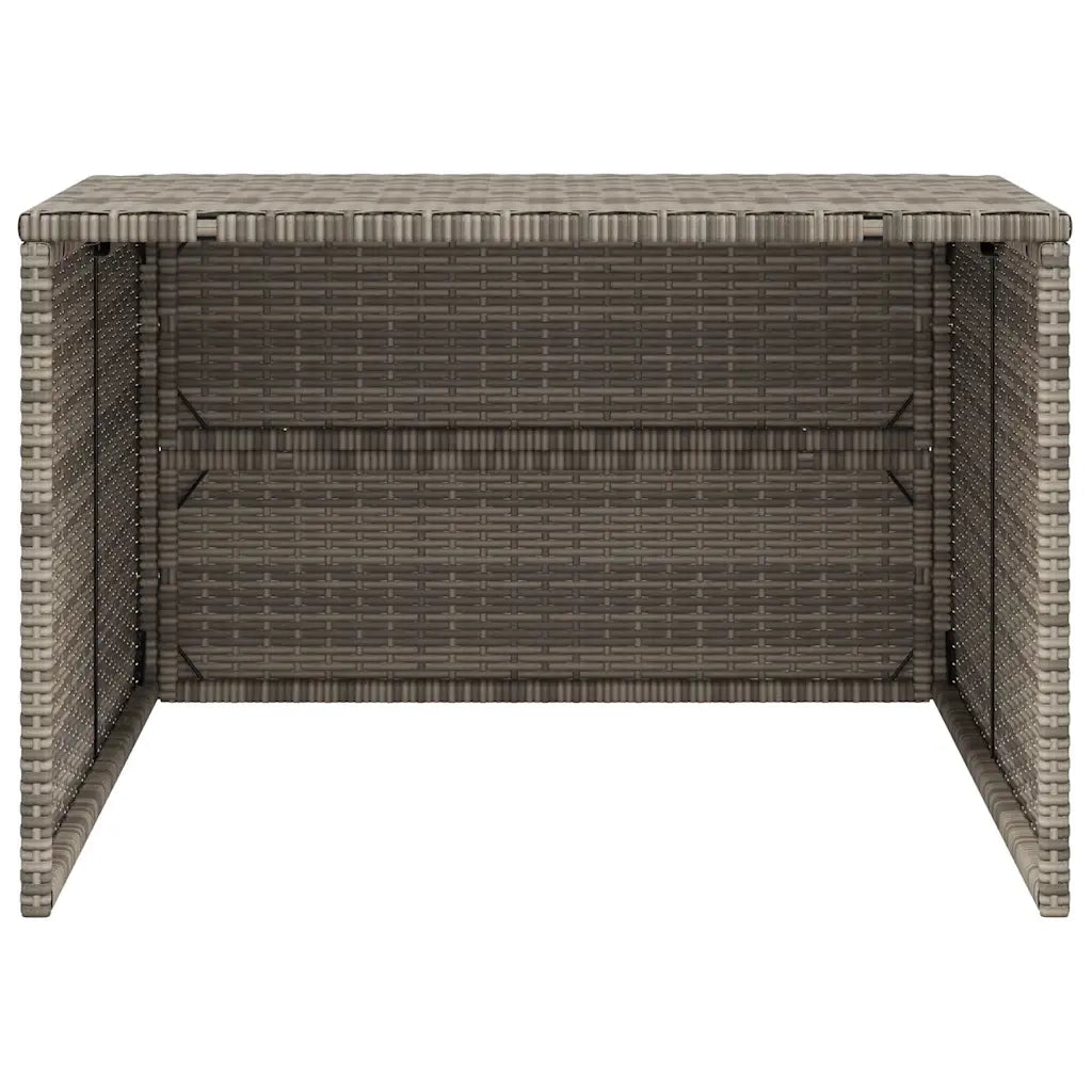 Garage per Robot Tosaerba Grigio 86x90x52/57 cm in Polyrattan 365406