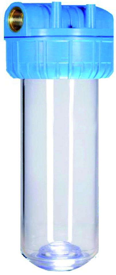 CONTENITORE VUOTO PER CARTUCCE FILTRANTI mis. 10 attacco  3/4