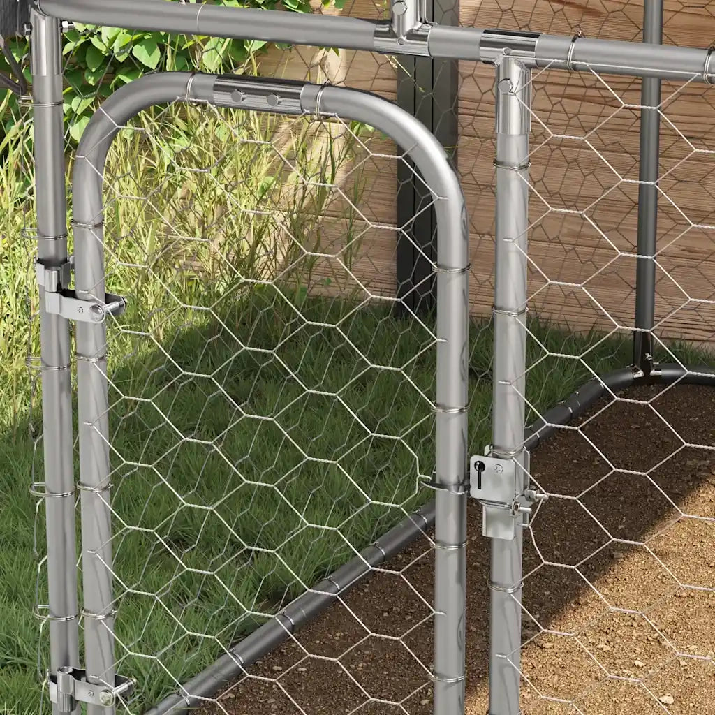 Gabbia per Cani da Esterno con Tetto 300x300x150 cm 171501