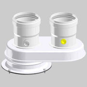 SDOPPIATORE PER CALDAIE VAILLANT COMPATIBILE  80/80     CONTI