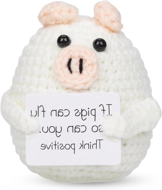 Supporto Emotivo Varko con Cuffia di Abbraccio in Crochet Grasso Decorativo per Tavolo Auto e Maglia Regalo per Casa e Ufficio
