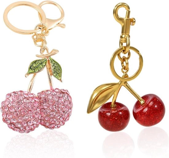 Accessori per bagaglio 2 pezzi manubrio luci - Rosso Unico - Moderno - dono per donne - portafortuna.