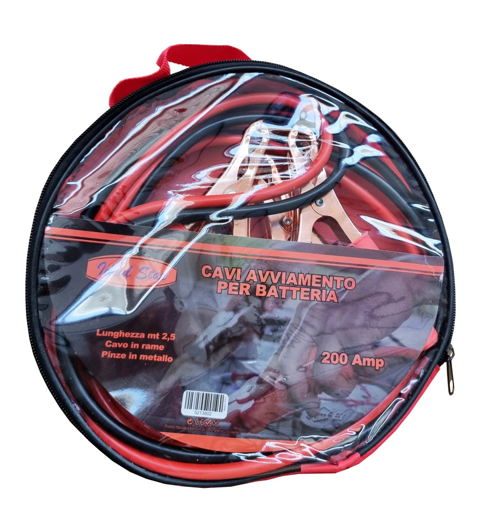 CAVI AVVIAMENTO PER BATTERIA IDEAL STAR 400 Amp - IDEAL STAR