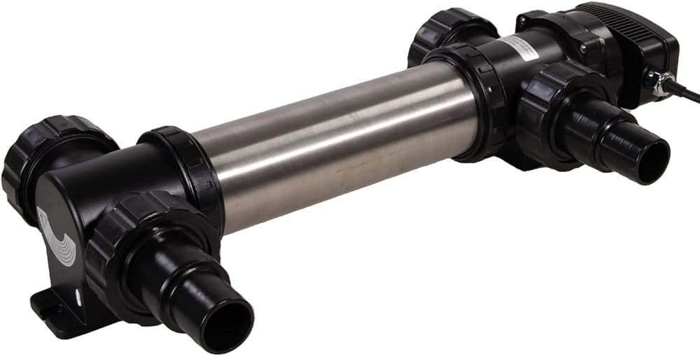 AquaForte SUV-755 - sterilizzatore UV 55w con scocca in acciaio per laghetti fino a 65000 litri