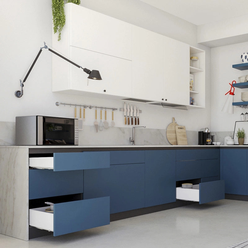 Cassetto esterno Simplex 25 kg, altezza 88 mm, profondità 490 mm, Acciaio, Grigio antracite