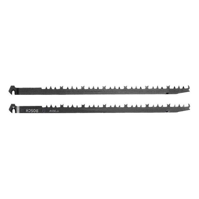 Bosch 26398 TF 350 M HCS Lama per Sega Multiuso a Doppia Lama per Legno e Materiali Isolanti 2 Pezzi compatibile con GFZ 14-35 A e GFZ 16-35 AC Professional colore Nero