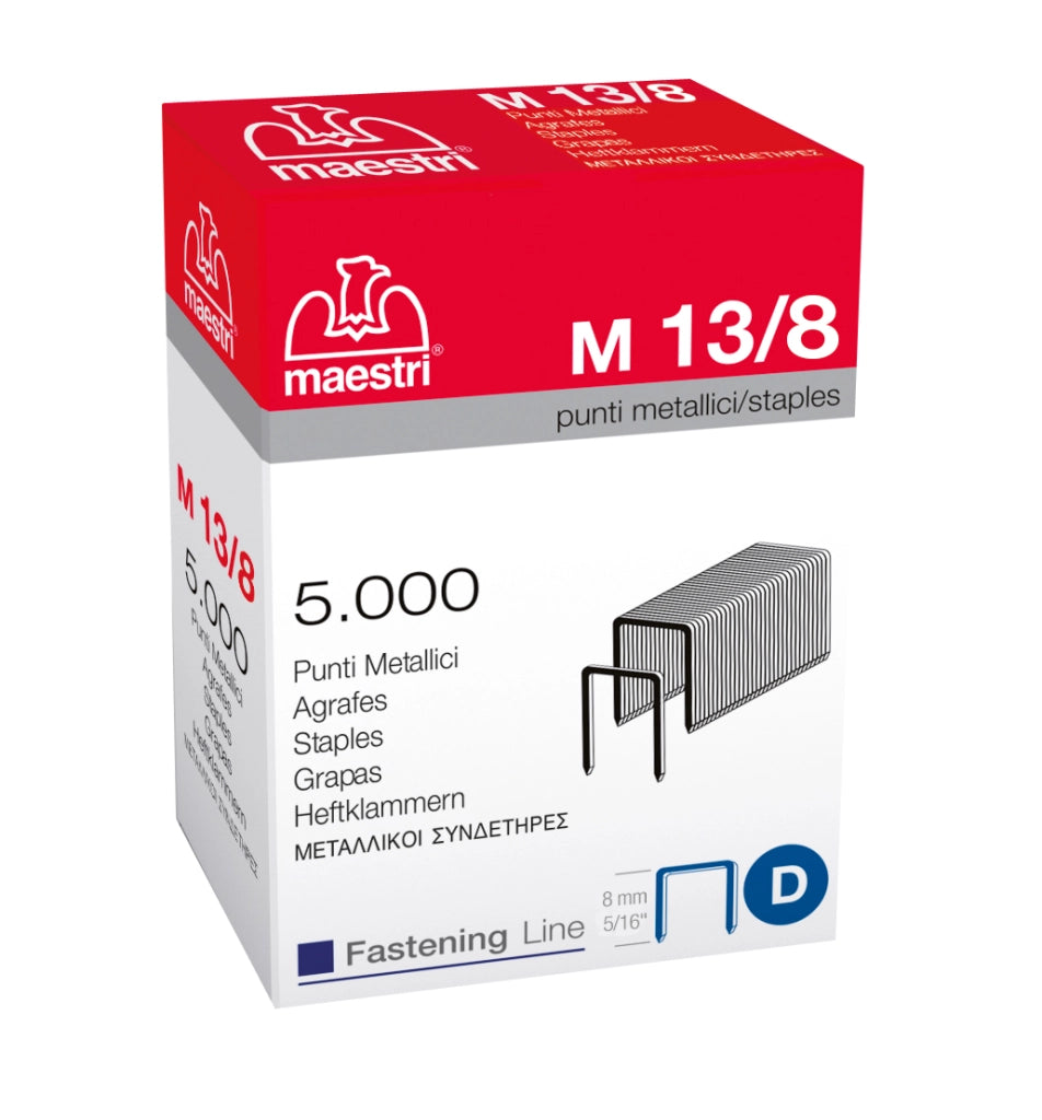 Romeo Maestri PUNTI PER FISSATRICI IN SCATOLA Mod. 13/10 mm. 10 5.00 MG
