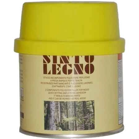 STUCCO PER LEGNO 'SINTOLEGNO' 750 ml - Scuro - SINTOLIT