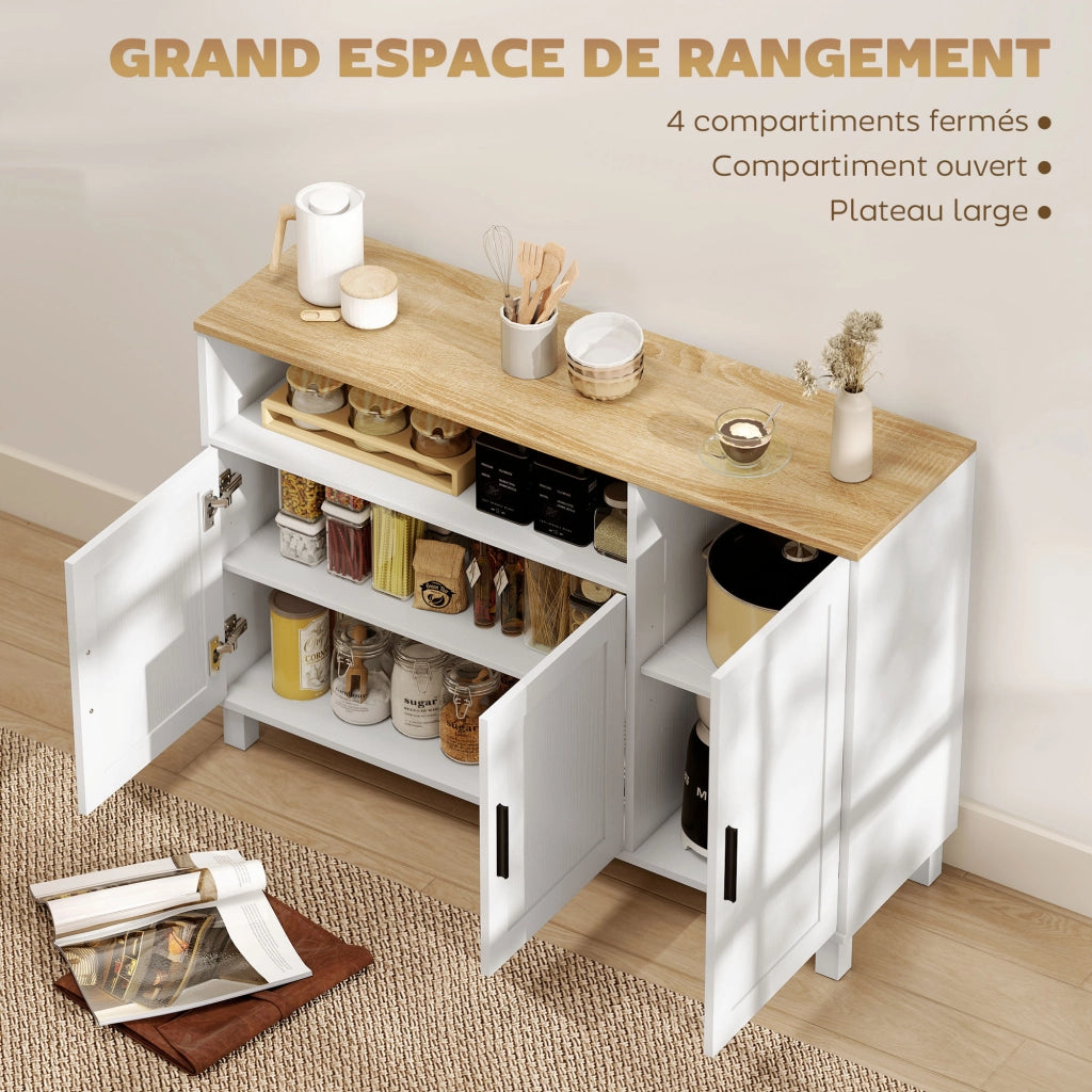 Buffet ¨C Minimal ¨C bianco 110x33x75 cm