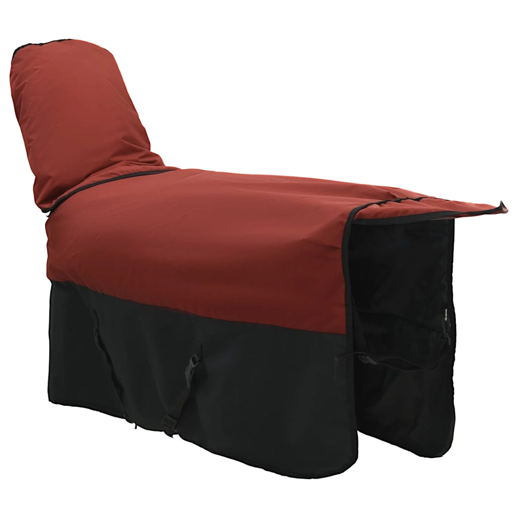 Coperta per Cavalli Verde Scuro e Nero 165 cm Poliestere CFW3887428