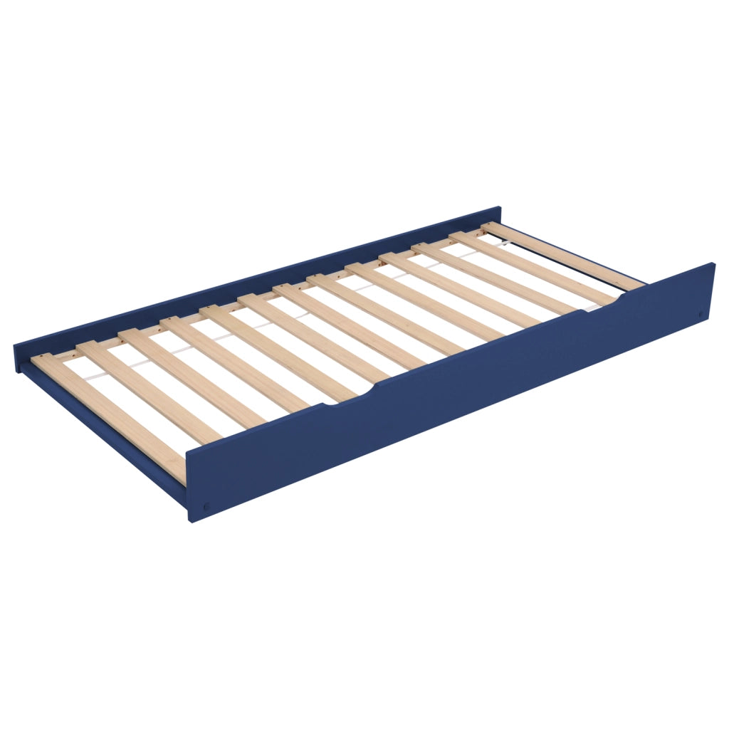 Letto a scomparsa per bambino 190x90cm blu scuro ADAM