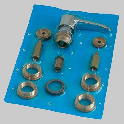 KIT VITONE E MANIGLIA UNIVERSALE PER PASSO RAPIDO  10 combinazioni     MADE IN ITALY