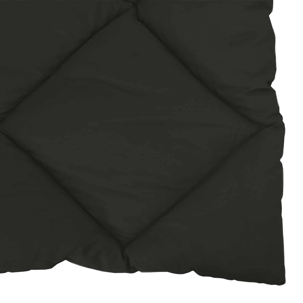 Duvet Estivo Nero 200 x 200 cm Microfibra 42025467
